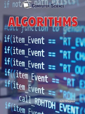 cover image of Algorithms